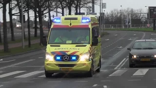 (nieuwe) Politie en ambulances met spoed in Amsterdam