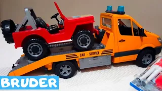 Bruder Transporter Toy Unboxing, Review - 2 (BR02535)