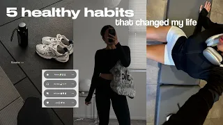 5 *life changing* healthy habits for 2024