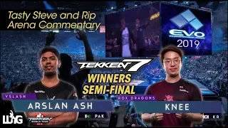 Arslan Ash vs Knee - EVO 2019 Winners Semi-Final - Tekken 7