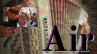 Air on G String on Accordion with an Ensemble