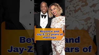 Beyoncé and Jay-Z: 13 years of marriage #beyonce #jayz #shorts #lovestory #cute