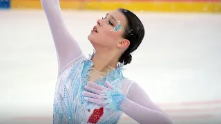 Anna SHCHERBAKOVA: "Frozen" at the opening of the skating rink in Moscow (fancam, 4K)