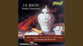 Concerto for Violin and Strings in E Major, BWV 1042: I. Allegro