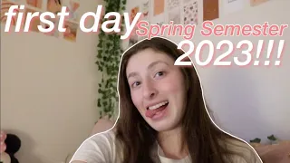 First Day of Spring Semester 2023!! | West Chester University