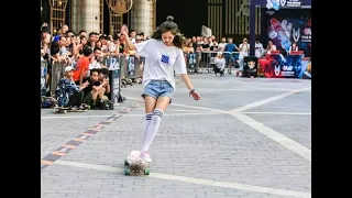 Longboard Girls Dancing Tik Tok 长板女孩 抖音 虎牙