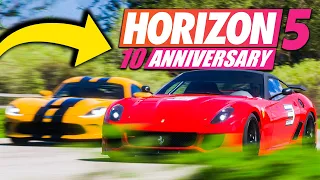 10 LECIE FORZA HORIZON 🥳 TESTUJEMY DODATEK 10-YEAR ANNIVERSARY 👉 DARIUS FLYNT POWRACA 🤯