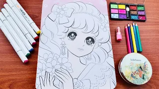 Trang Điểm Tô Màu Công Chúa Có Son Môi, Phấn Mắt - Makeup Princess (Rainbow Candy)