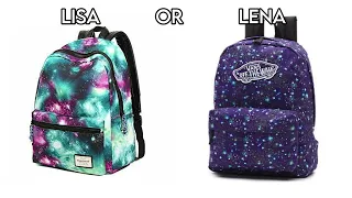 LISA OR LENA - SCHOOL EDITION, school bags, pencils, lunchboxes, accessories and more