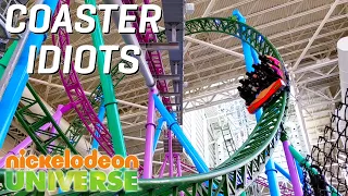 Coaster Idiots - Uncle Nate Solo Trip to Nickelodeon Universe! - American Dream