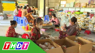 Các cơ sở sản xuất bánh kẹo truyền thống ở Đồng Tháp vào mùa Tết | THDT