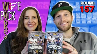 NIKKI HAS NEW NAILS! 💅 WIFE PACK WARS: ROUND 157 - 2022 PRIZM FOOTBALL BLASTER BOXES!