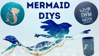 Coastal DIYS Perfect for Summer || Beach Craft Ideas || Mermaid Crafts || Resin Ocean Mermaid