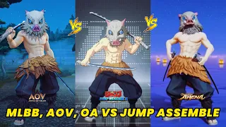 Ultimate Anime Skin Battle: MLBB, AOV, Onmyoji vs. Jump Assemble - Ultra HD 2024