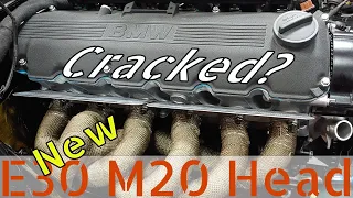 Cracked head on our BMW 325i E30?? How to replace the head and upgrade to a Shrick 272 Camshaft!