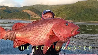 THE RED MONSTER/RED SNNAPER/BARACUDA/JIGGING IN LOBO BATANGAS