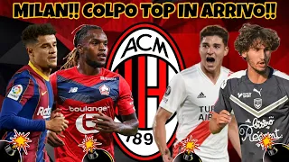 MILAN!! COLPO TOP IN ARRIVO!! MALDINI LO VUOLE SUBITO!!!