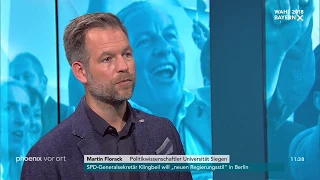 Martin Florack zum Ausgang der Landtagswahl in Bayern am 15.10.18