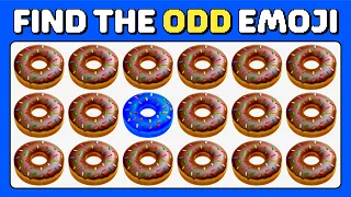 FIND THE ODD EMOJI OUT to Beast this Quiz! | Odd One Out Puzzle | Find The Odd Emoji Quizzes