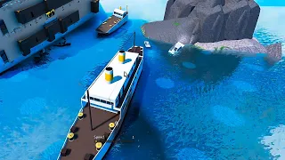 ROBLOX SINKING SHIPS - Ship Crash Physics