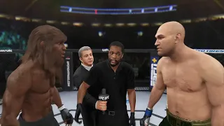 Crazy Caveman vs. Tyson Fury - EA Sports UFC 4 - Boxing Stars 🥊
