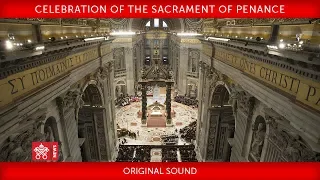 Pope Francis - Celebration of the Sacrament of Penance 2018-03-09