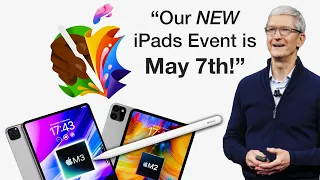 BREAKING NEWS! iPad Pro M3 & iPad Air M2 EVENT ANNOUNCEMENT!