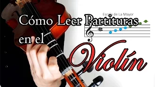 Como leer partituras en el Violín