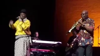 Sallè John & Manu Dibango live at Apollo Theater in Harlem, New York on December 5, 2015 (5)