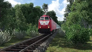 1 Stunde Bahnverkehr am Hauptbahnhof (Transport Fever 2)