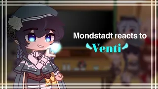 Mondstadt reacts to Venti | 1/4) | Male MC | Genshin Impact