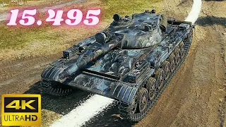 T-100 LT  15.495 Spot Damage World of Tanks Replays ,WOT tank games