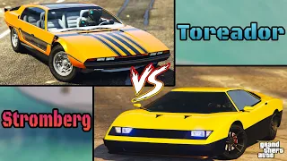 Toreador VS Stromberg | Submarine Cars | Car Comparison | GTA Online | UnderWater | Which to BUY?