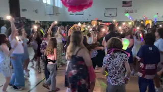 7th grade end of year dance for Newtown Middle School