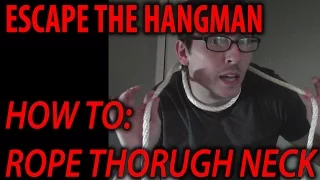 Revealed Magic Trick! Rope Through Neck!