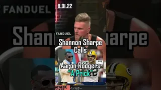 Shannon Sharpe Calls Aaron Rodgers A Prick & AJ Hawk Wants To Get On Steroids?!