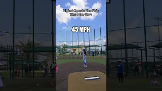 OPPOSITE Hand Baseball Velocity Challenge To Win a $350 GLOVE! #shorts #baseball