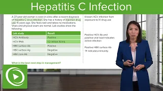 Hepatitis C Infection with Case – Disorders of the Hepatobiliary Tract | Lecturio