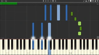 Michael Schulte - The Love You Left Behind Piano Tutorial (MIDI) [Sheet Music]