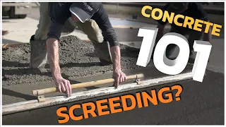 Different Ways to Screed Concrete!