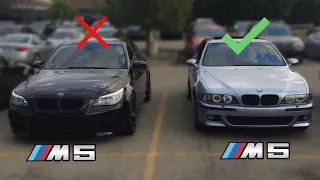 Why I Chose The BMW M5 E39 VS The E60 M5 V10!