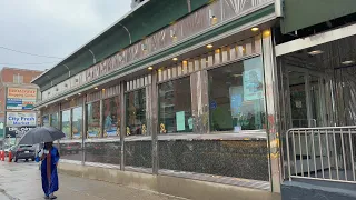 Walking to Bel-Aire Diner in Astoria, Queens | Gordon Ramsay Kitchen Nightmares Restaurant