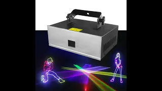 VVS2000  ALIEN 2W 4W 5IN1 RGB Animation 3D Beam Stage Laser Lights Projector