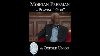 #shorts "How do you play God??" Morgan Freeman on playing god