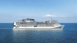 MSC Meraviglia - The Christening event live