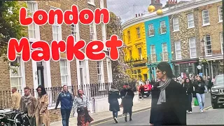 Walking tour Portobello Road Market London #portobelloroadmarket #walkingtour #london
