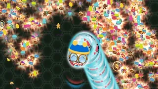 Wormate.io Awesome Candy Hoarder Worms Headshots 53828 Lobby Dealers Epic/Amazing Gameplay Moments