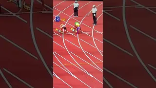 Women’s 100m heat 2 Shelly-Ann Fraser-Pryce