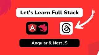 Full Stack TypeScript - Let's build a "Threads" app with Angular & Nest JS