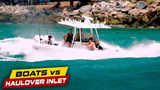 THESE GUYS WERE NOT READY FOR HAULOVER! | Boats vs Haulover Inlet